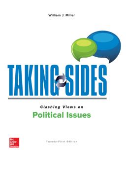 Taking Sides: Clashing Views on Political Issues 21st 9781260494198 Front Cover