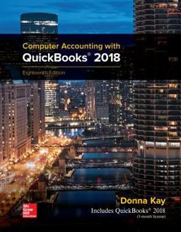 MP Computer Accounting with QuickBooks 2018 18th 9781260496291 Front Cover