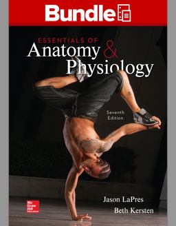 GEN COMBO LOOSELEAF ESSENTIALS of ANATOMY &amp; PHYSIOLOGY; CONNECT ACCESS CARD 7th 9781260497335 Front Cover