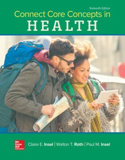 Connect Core Concepts in Health Big 16th 9781260500646 Front Cover