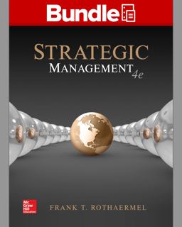 Gen Combo Ll Strategic Management; Connect Ac; Bsg Glo-Bus Access Card 4th 9781260530445 Front Cover