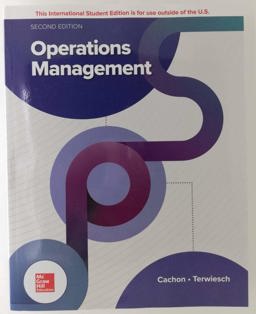 Operations Management 2e  9781260547610 Front Cover