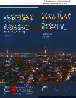 ISE International Marketing 18th 9781260547870 Front Cover