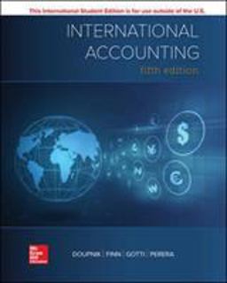 ISE International Accounting 5th 9781260547986 Front Cover