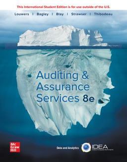 AUDITING and ASSURANCE SERVICES  9781260570519 Front Cover