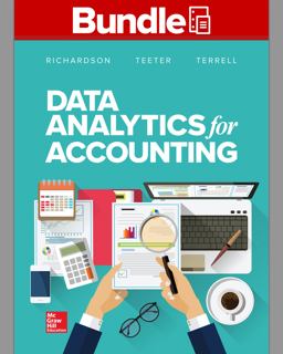 Gen Combo Ll Data Analytics for Accounting; Connect Access Card