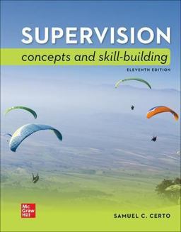Supervision Concepts and Skill-Building  9781260682960 Front Cover