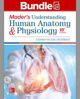 GEN COMBO LL MADER's UNDERSTANDING HUMAN a&amp;P with CONNECT Access Card 10th 9781260692105 Front Cover