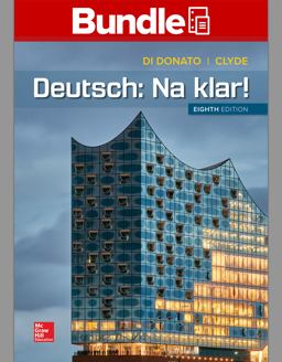 Gen Combo Looseleaf Deutsch:na Klar; Connect Access Card 8th 9781260693461 Front Cover