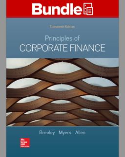 GEN COMBO LOOSELEAF PRINCIPLES of CORPORATE FINANCE with CONNECT Access Card