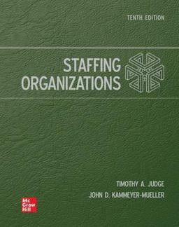 Staffing Organizations  9781260703054 Front Cover