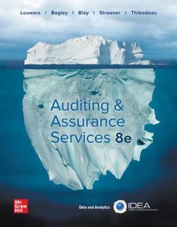 AUDITING+ASSURANCE SERVICES(LOOSELEAF)  9781260703733 Front Cover
