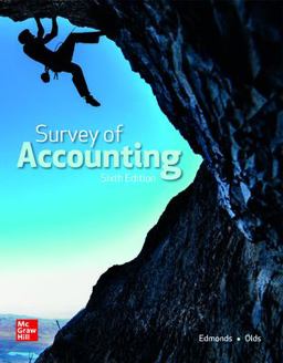 Survey of Accounting  9781260704433 Front Cover