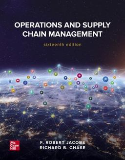Loose Leaf for Operations and Supply Chain Management Loose Leaf for Operations and Supply Chain Management