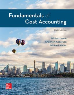 FUNDAMENTALS OF COST ACCT.(LOOSELEAF)  9781260708752 Front Cover