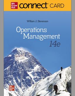 OPERATIONS MANAGEMENT-CONNECT ACCESS  9781260718409 Front Cover