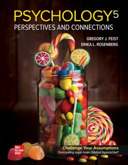 Looseleaf for Psychology: Perspectives and Connections 5th 9781260721270 Front Cover
