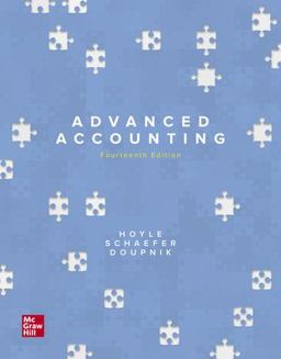 ADVANCED ACCOUNTING (LOOSELEAF)  9781260726442 Front Cover