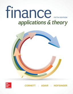 Loose Leaf for Finance: Applications and Theory 5th 9781260726541 Front Cover