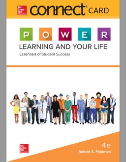 Connect Access Card for P. O. W. E. R. Learning and Your Life: Essentials of Student Success Connect Access Card for P. O. W. E. R. Learning and Your Life: Essentials of Student Success