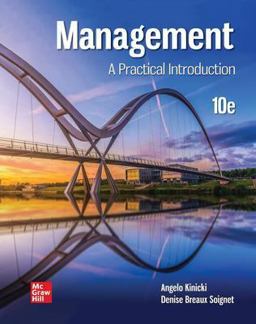 MANAGEMENT:PRACTICAL INTRO. 10th 9781260735161 Front Cover