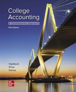 COLLEGE ACCOUNTING (LOOSELEAF)  9781260780352 Front Cover