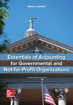 Essentials of Accounting for Governmental and Not-for-profit Organizations:  9781260789225 Front Cover