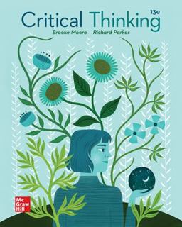 Critical Thinking:  9781260807875 Front Cover
