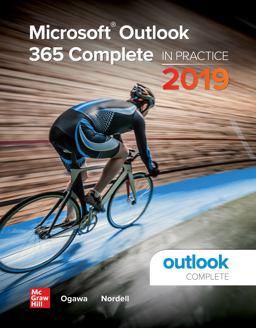 Microsoft Outlook 365 Complete: in Practice, 2019 Edition  9781260818697 Front Cover