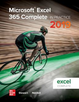 Looseleaf for Microsoft Excel 365 Complete: in Practice, 2019 Edition  9781260818840 Front Cover