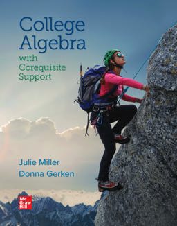 College Algebra with Corequisite Support 1st 9781260867275 Front Cover