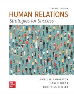 Human Relations:  9781264071043 Front Cover