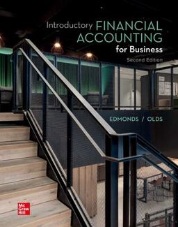 Loose Leaf for Introductory Financial Accounting for Business 2nd 9781264096930 Front Cover