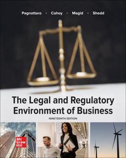 Loose Leaf for the Legal and Regulatory Environment of Business 19th 9781264125814 Front Cover