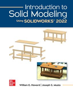 Introduction to Solid Modeling Using SOLIDWORKS 2022 18th 9781264163090 Front Cover