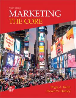 Marketing: The Core  9781264209293 Front Cover