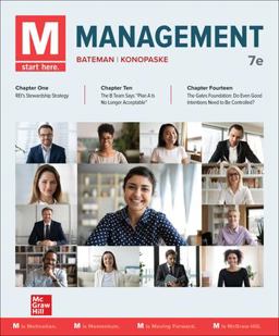 Loose Leaf for M: Management 7th 9781264209514 Front Cover