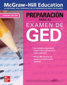McGraw-Hill Education Preparacion para el Examen de GED, Tercera Edicion 3rd 9781264257997 Front Cover
