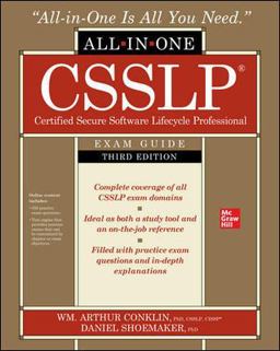 CSSLP Certified Secure Software Lifecycle Professional All-In-One Exam Guide, Third Edition 3rd 9781264258208 Front Cover