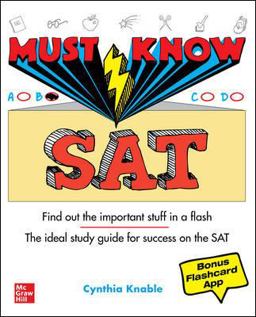 Must Know SAT  9781264258543 Front Cover