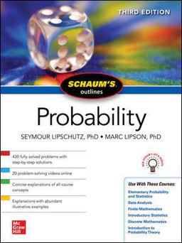 Schaum's Outline of Probability:  9781264258840 Front Cover