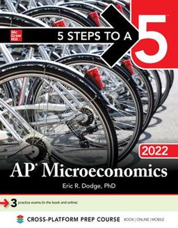 5 Steps to a 5: AP Microeconomics 2022  9781264267484 Front Cover