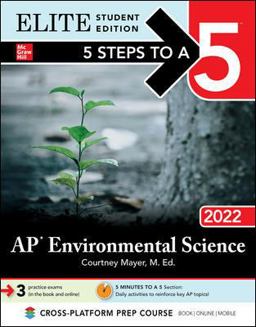 5 Steps to a 5: AP Environmental Science 2022 Elite Student Edition  9781264267750 Front Cover