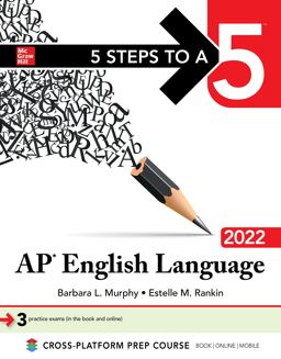 5 Steps to a 5: AP English Language 2022  9781264267934 Front Cover
