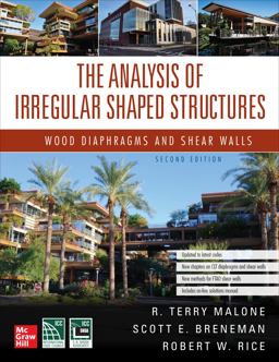 Analysis of Irregular Shaped Structures: Wood Diaphragms and Shear Walls, Second Edition 2nd 9781264278824 Front Cover
