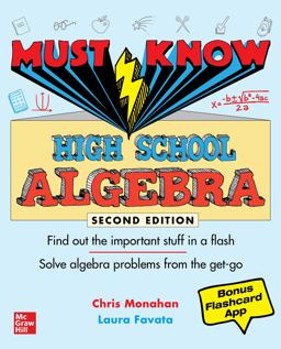 Must Know High School Algebra, Second Edition 2nd 9781264286393 Front Cover