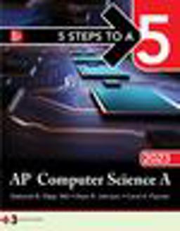 5 Steps to a 5: AP Computer Science A 2023  9781264373574 Front Cover