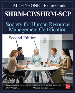 SHRM-CP/SHRM-SCP Certification All-In-One Exam Guide, Second Edition 2nd 9781265021511 Front Cover