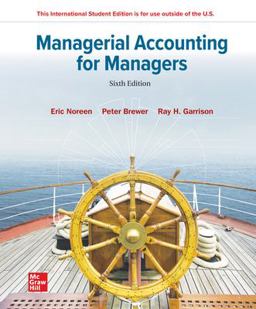Managerial Accounting for Managers