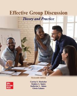     EFFECTIVE GROUP DISCUSSION (LOOSELE  9781265232108 Front Cover